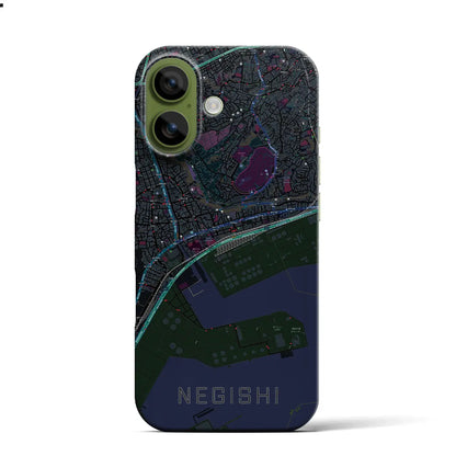 【根岸（神奈川県）】地図柄iPhoneケース（バックカバータイプ）