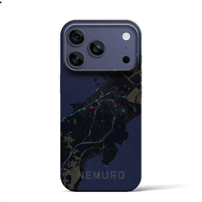 【根室（北海道）】地図柄iPhoneケース（バックカバータイプ）