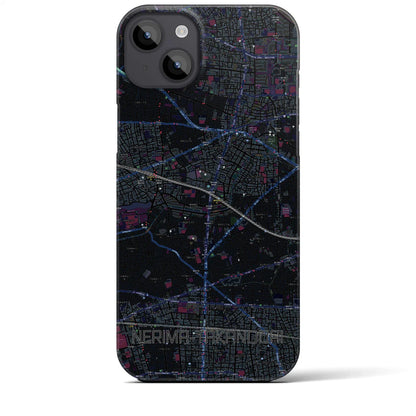 【練馬高野台（東京都）】地図柄iPhoneケース（バックカバータイプ）