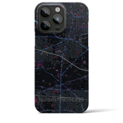 【練馬高野台（東京都）】地図柄iPhoneケース（バックカバータイプ）