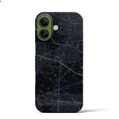 【練馬高野台（東京都）】地図柄iPhoneケース（バックカバータイプ）