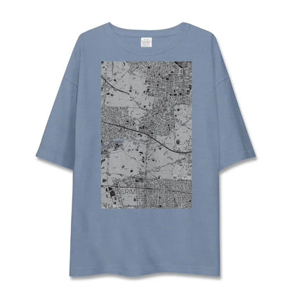【練馬高野台（東京都）】地図柄ビッグシルエットTシャツ