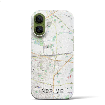 【練馬（東京都）】地図柄iPhoneケース（バックカバータイプ）