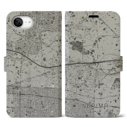 【練馬（東京都）】地図柄iPhoneケース（手帳タイプ）