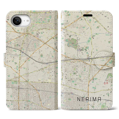 【練馬（東京都）】地図柄iPhoneケース（手帳タイプ）