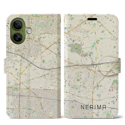 【練馬（東京都）】地図柄iPhoneケース（手帳タイプ）