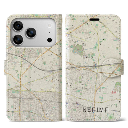 【練馬（東京都）】地図柄iPhoneケース（手帳タイプ）