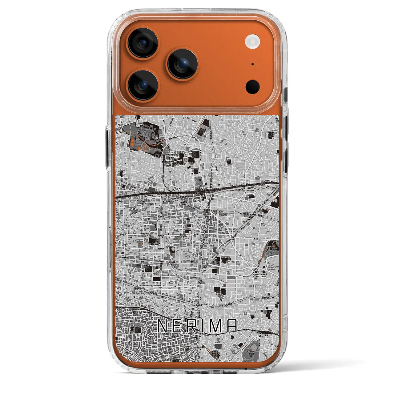 【練馬（東京都）】地図柄iPhoneケース（MagSafeタイプ）