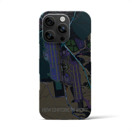 【新千歳空港（北海道）】地図柄iPhoneケース（バックカバータイプ）