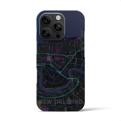 【ニューオーリンズ（アメリカ）】地図柄iPhoneケース（バックカバータイプ）