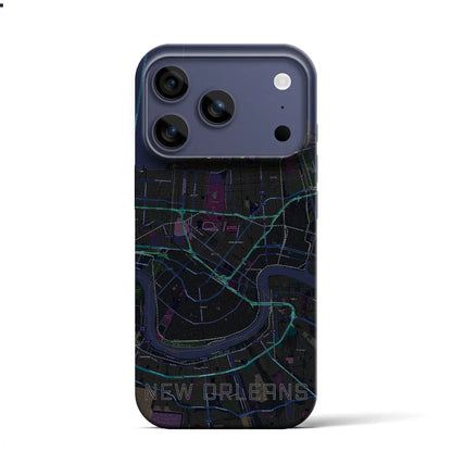 【ニューオーリンズ（アメリカ）】地図柄iPhoneケース（バックカバータイプ）