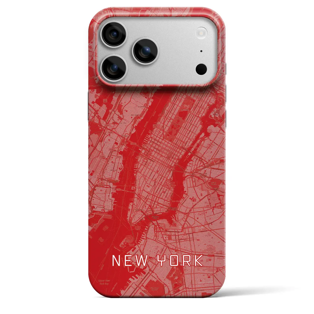 【初売り限定 ニューヨーク（アメリカ）】初売り限定iPhoneケース（バックカバータイプ）レッド・iPhone 17 Pro Max 用