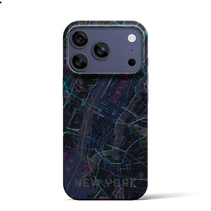 【ニューヨーク（アメリカ）】地図柄iPhoneケース（バックカバータイプ）