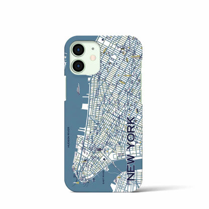 【ニューヨーク】イラストマップiPhoneケース（バックカバータイプ）