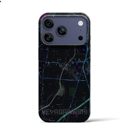 【寝屋川市（大阪府）】地図柄iPhoneケース（バックカバータイプ）