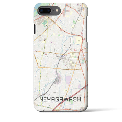 【寝屋川市（大阪府）】地図柄iPhoneケース（バックカバータイプ）