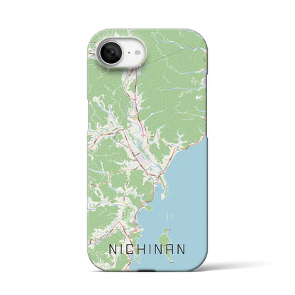【日南（宮崎県）】地図柄iPhoneケース（バックカバータイプ）