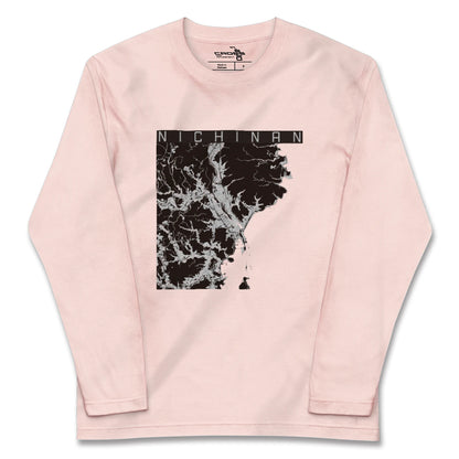 【日南（宮崎県）】地図柄ロングスリーブTシャツ