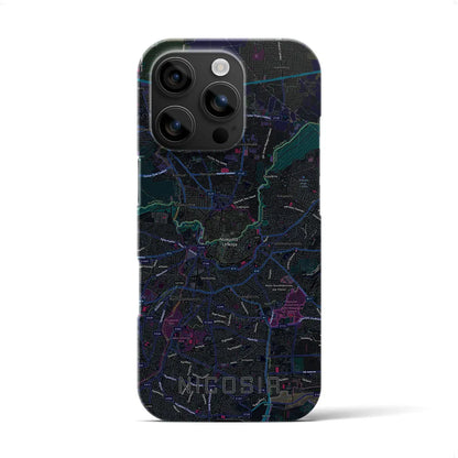 【ニコシア（キプロス）】地図柄iPhoneケース（バックカバータイプ）