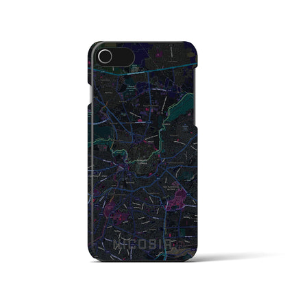 【ニコシア（キプロス）】地図柄iPhoneケース（バックカバータイプ）