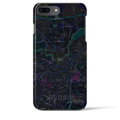 【ニコシア（キプロス）】地図柄iPhoneケース（バックカバータイプ）