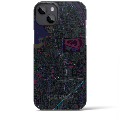 【仁川（兵庫県）】地図柄iPhoneケース（バックカバータイプ）