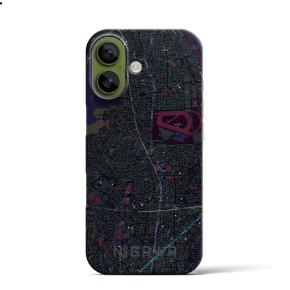 【仁川（兵庫県）】地図柄iPhoneケース（バックカバータイプ）