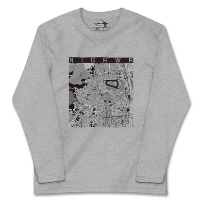 【仁川（兵庫県）】地図柄ロングスリーブTシャツ