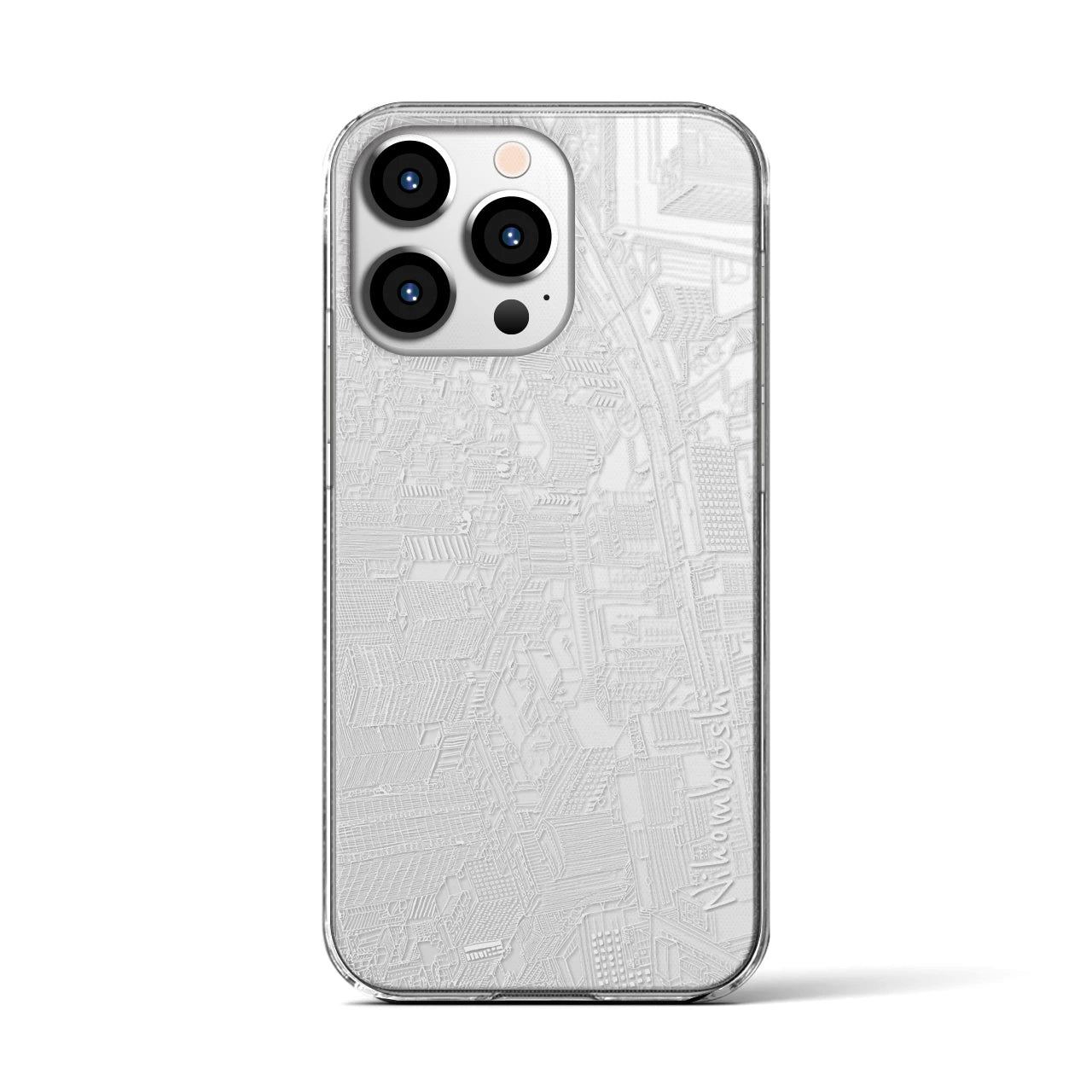 【日本橋（フリーハンドランドスケープ）】フリーハンドランドスケープiPhoneケース（クリアタイプ）
