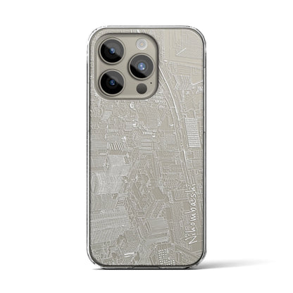 【日本橋（フリーハンドランドスケープ）】フリーハンドランドスケープiPhoneケース（クリアタイプ）