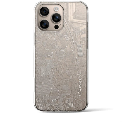 【日本橋（フリーハンドランドスケープ）】フリーハンドランドスケープiPhoneケース（クリアタイプ）