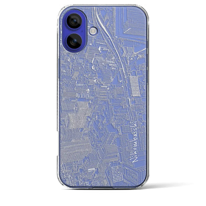 【日本橋（フリーハンドランドスケープ）】フリーハンドランドスケープiPhoneケース（クリアタイプ）