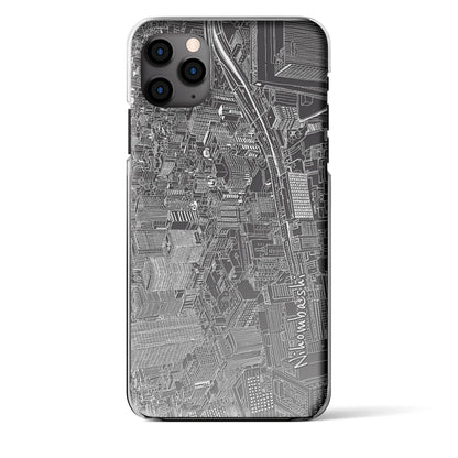 【日本橋（フリーハンドランドスケープ）】フリーハンドランドスケープiPhoneケース（クリアタイプ）