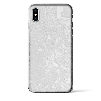 【日本橋（フリーハンドランドスケープ）】フリーハンドランドスケープiPhoneケース（クリアタイプ）