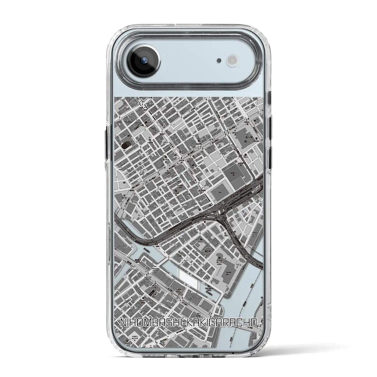 【日本橋蛎殻町（東京都）】地図柄iPhoneケース（MagSafeタイプ）