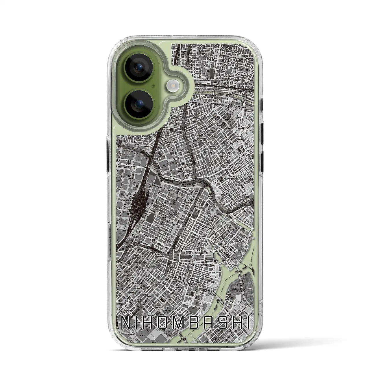 【日本橋（東京都）】地図柄iPhoneケース（MagSafeタイプ）