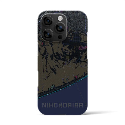 【日本平（静岡県）】地図柄iPhoneケース（バックカバータイプ）