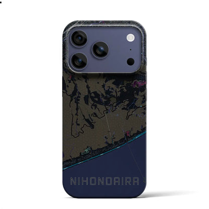 【日本平（静岡県）】地図柄iPhoneケース（バックカバータイプ）