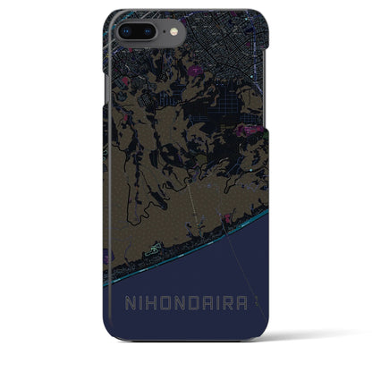 【日本平（静岡県）】地図柄iPhoneケース（バックカバータイプ）