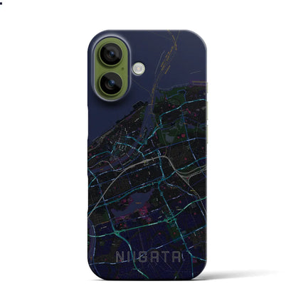 【新潟（新潟県）】地図柄iPhoneケース（バックカバータイプ）