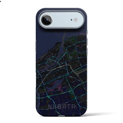 【新潟（新潟県）】地図柄iPhoneケース（バックカバータイプ）