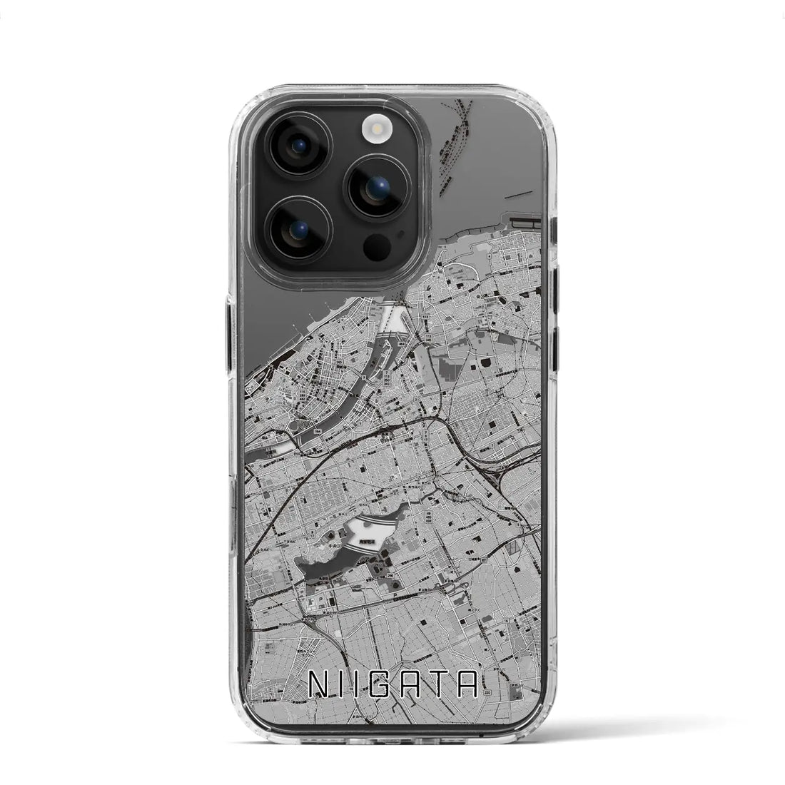 【新潟（新潟県）】地図柄iPhoneケース（MagSafeタイプ）