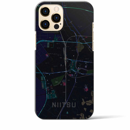 【新津（新潟県）】地図柄iPhoneケース（バックカバータイプ）