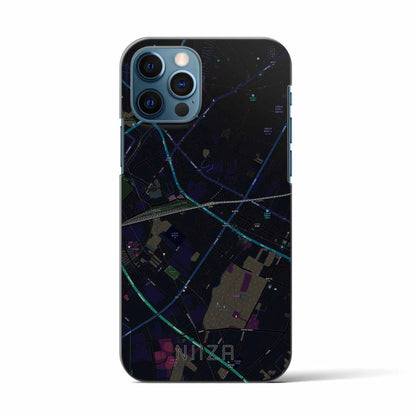 【新座（埼玉県）】地図柄iPhoneケース（バックカバータイプ）