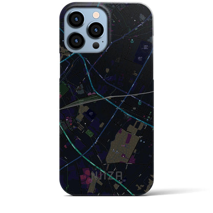 【新座（埼玉県）】地図柄iPhoneケース（バックカバータイプ）