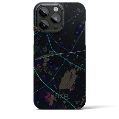 【新座（埼玉県）】地図柄iPhoneケース（バックカバータイプ）