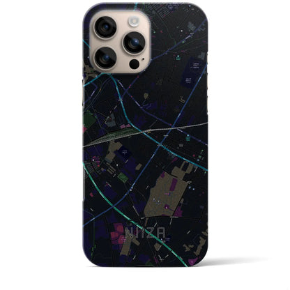 【新座（埼玉県）】地図柄iPhoneケース（バックカバータイプ）