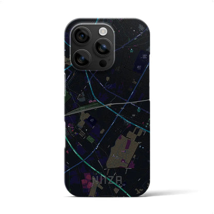 【新座（埼玉県）】地図柄iPhoneケース（バックカバータイプ）