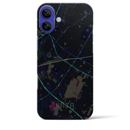 【新座（埼玉県）】地図柄iPhoneケース（バックカバータイプ）