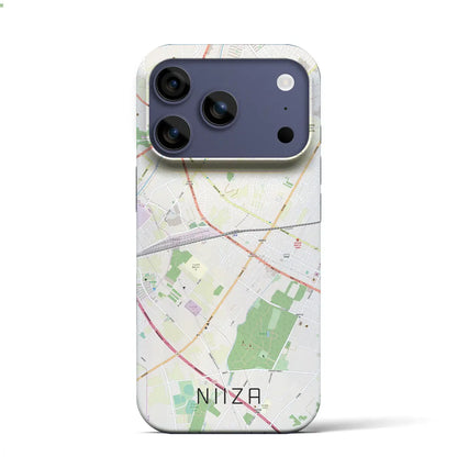 【新座（埼玉県）】地図柄iPhoneケース（バックカバータイプ）